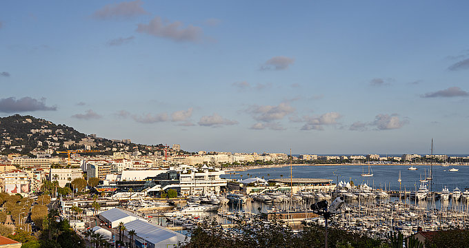 Vista de Cannes