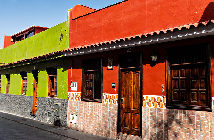 Casas de Colores de Puerto de la Cruz